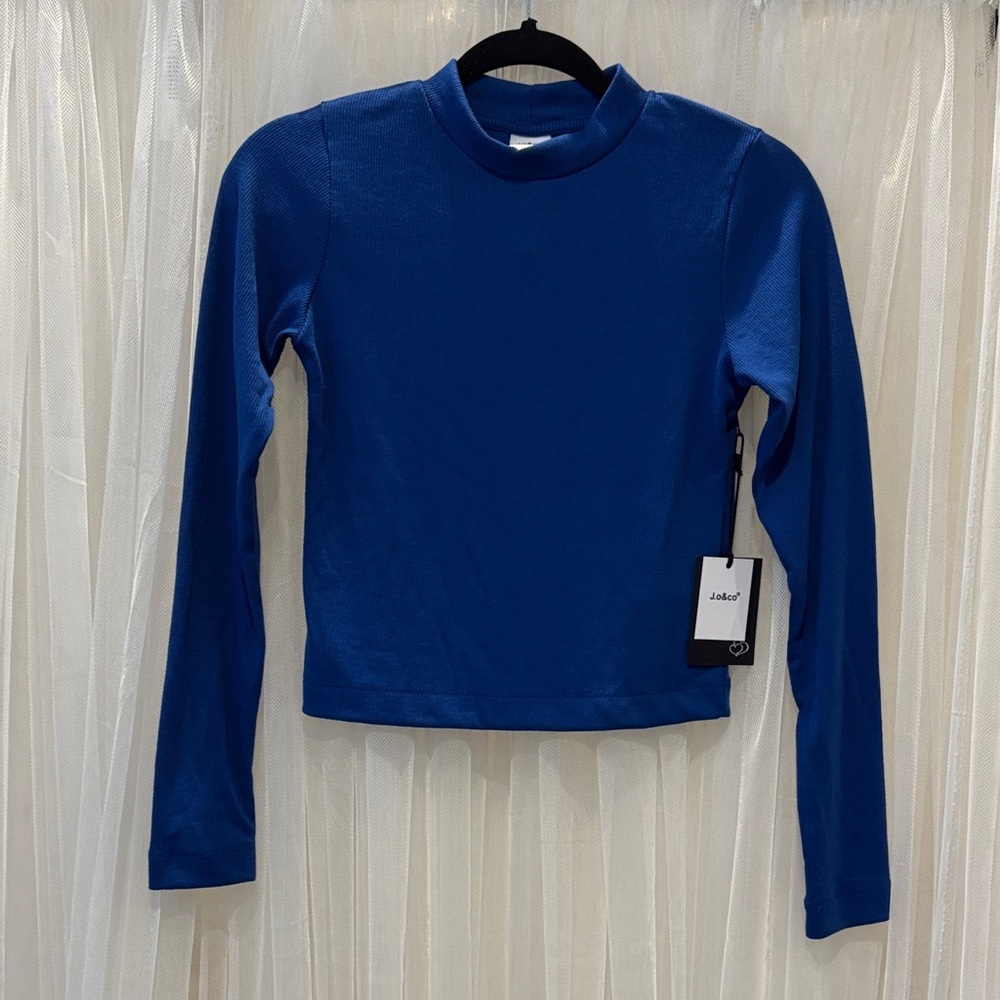 ❤️‍🔥3/$20 Vibrant Blue Long Sleeve Women's Top❤️‍🔥
